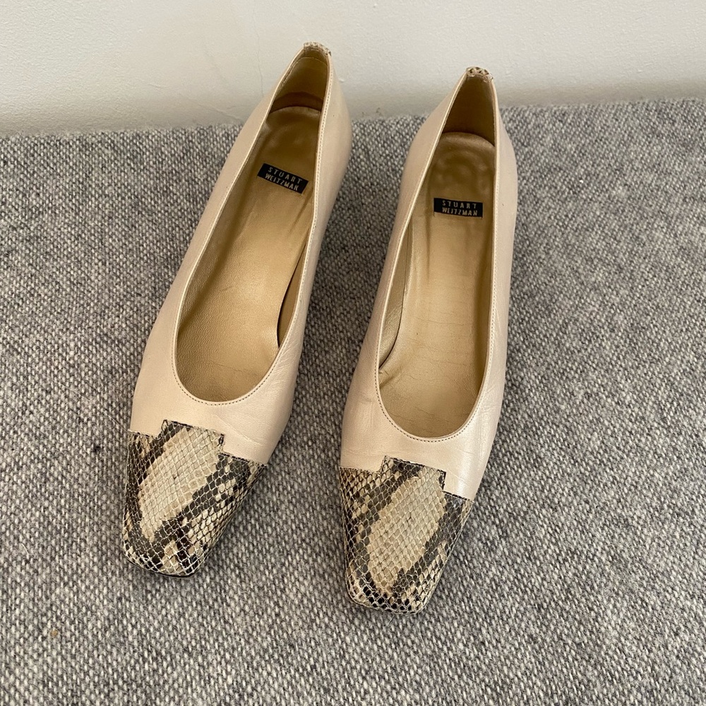 Box Toe Stuart Weitzman Heels